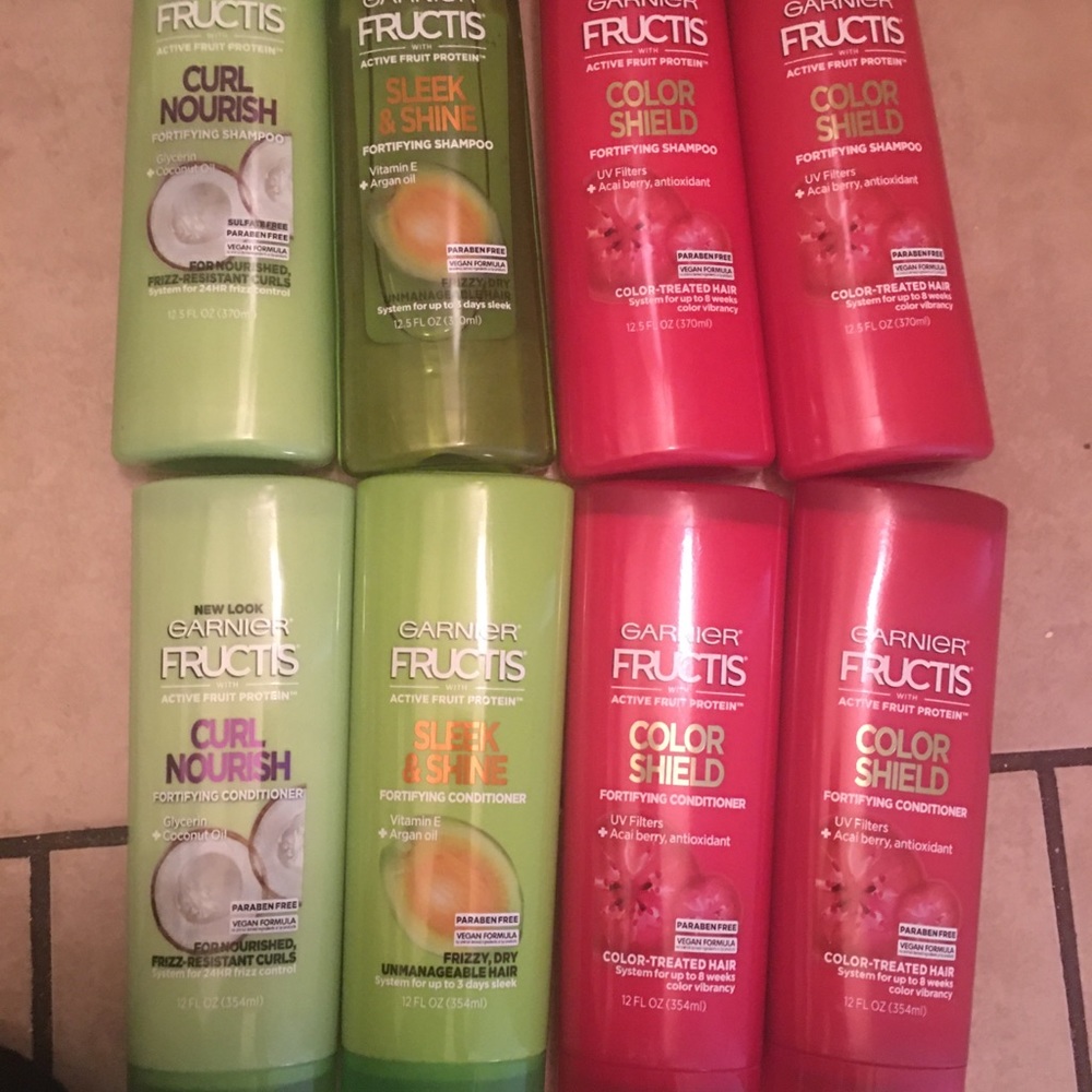 Bundle of Garnier Fructis Shampoo & conditioner